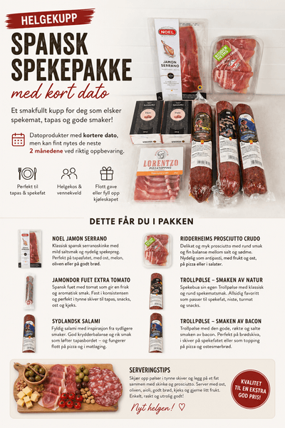 Hovedbilde Spekepakke Helgekupp – mye smak til god ...