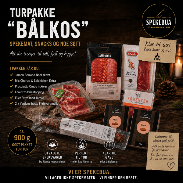 Hovedbilde Turpakke «Bålkos» – Spanske spekefavoritter ...