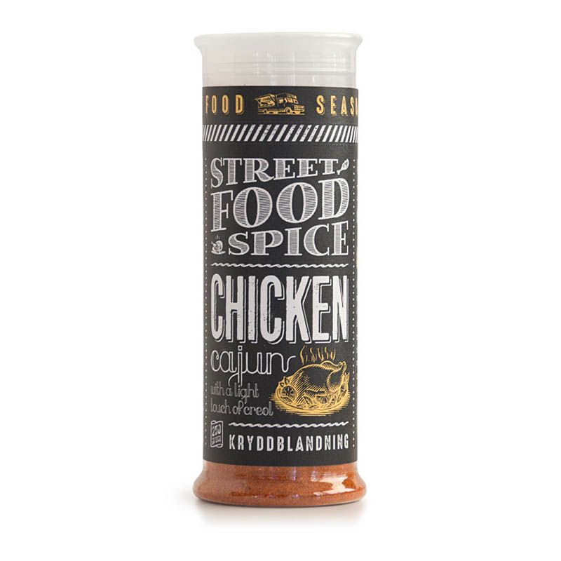 Streetfood Chicken Cajun & Creol 250g