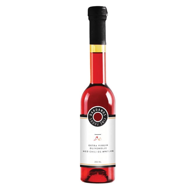 Hovedbilde Dardanos Fine Foods EVOO Chili og Hvitløk 0,25 ...