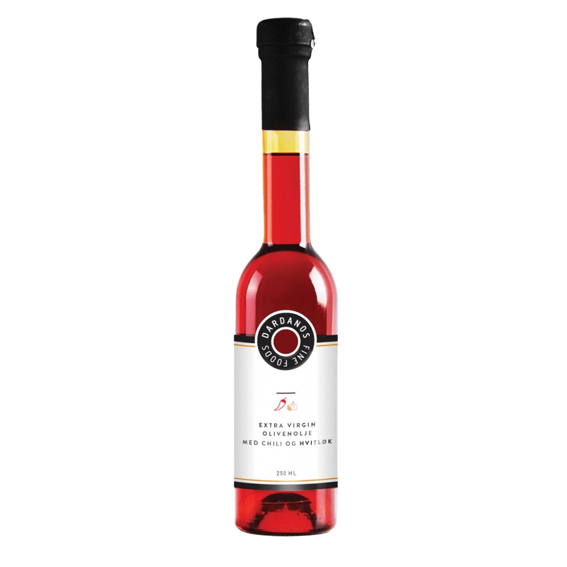 Dardanos Fine Foods EVOO Chili og Hvitløk 0,25 ltr