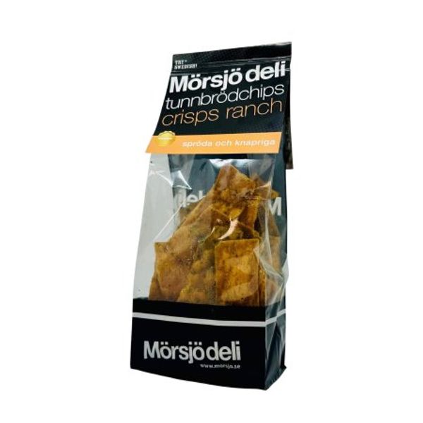 Hovedbilde Mörsjö Tunnbrödschips Ranch 100g(21.04.26)