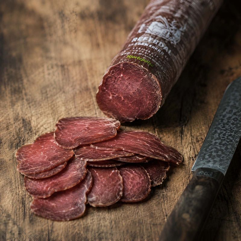 Hjortepølse 500g
