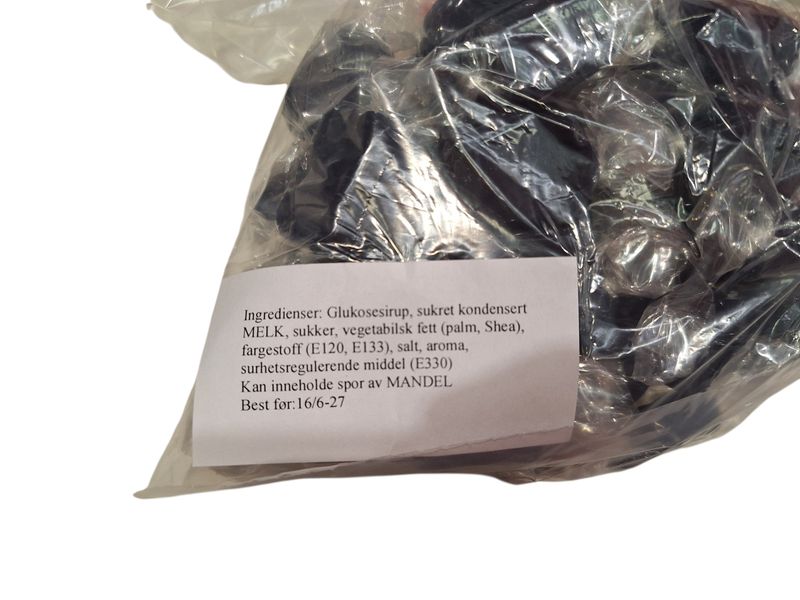 Verdens beste karameller - Blåbærkarameller 400g