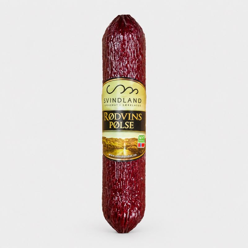 Rødvinspølse 200g 