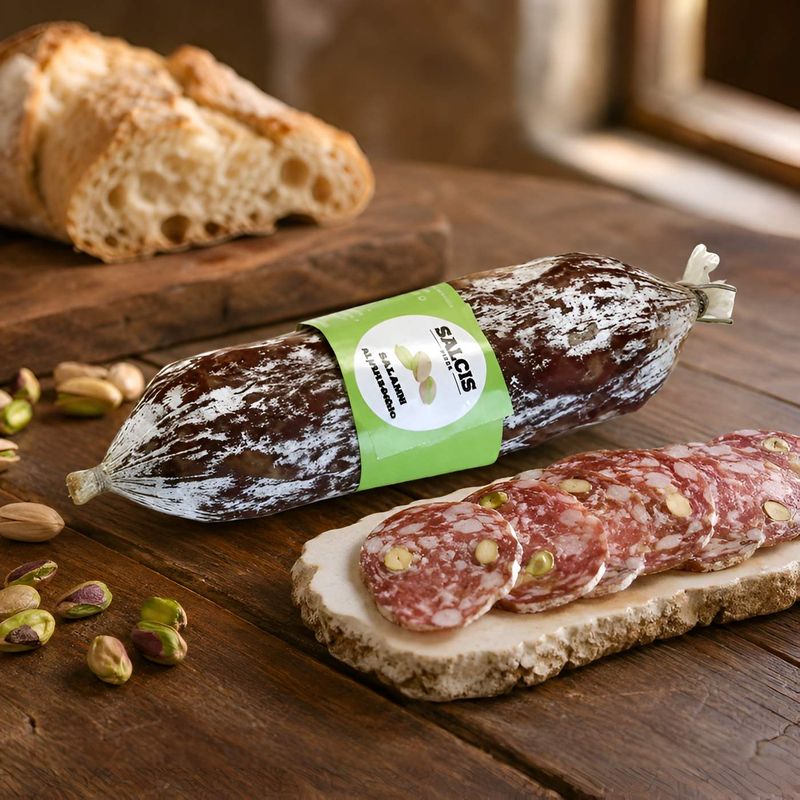Salamini al Pistacchio Mignon 200g, Salcis