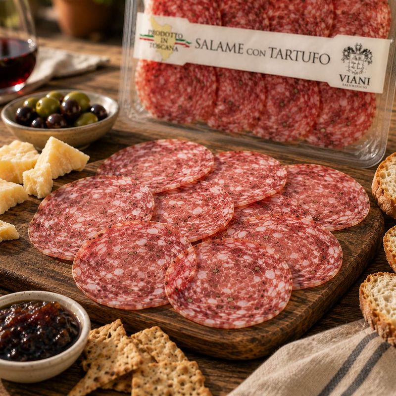 Salame al Tartufo 100g, Viani