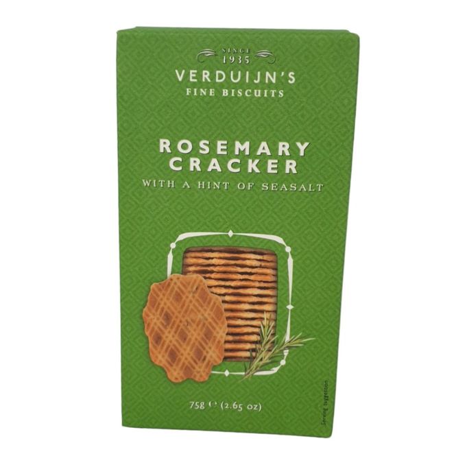 Hovedbilde Verduijn's Crackers Rosmarin,75g(05.11.2026)