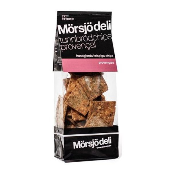 Hovedbilde Mörsjö Tunnbrödschips Provencal 100g (20.05.26)