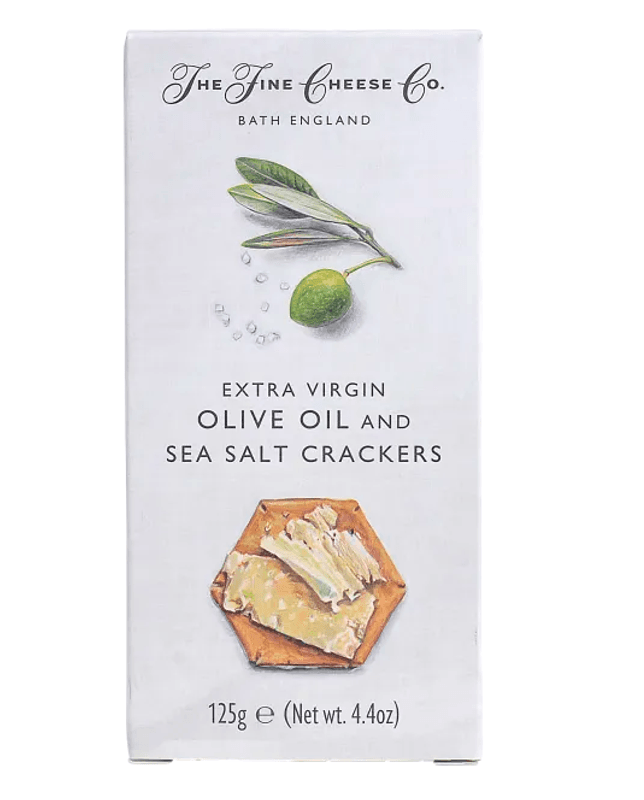 Fine cheese crackers m/olivenolje & havsalt 125g