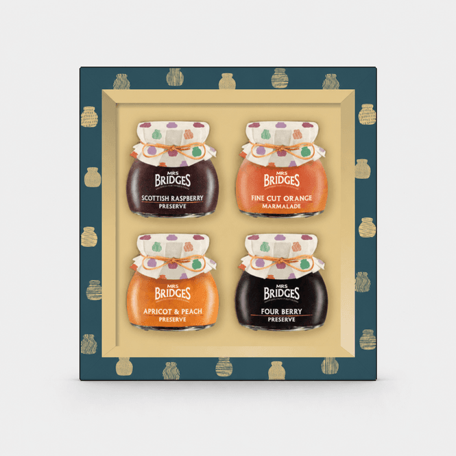 Hovedbilde Mrs Bridges Gold & Green Gift Pack (4x113g)
