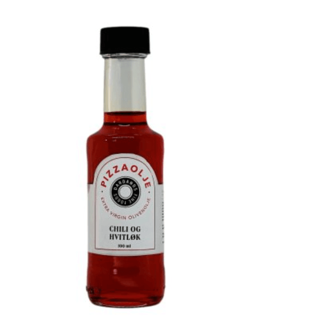 Hovedbilde Pizzaolje, Chili & Hvitløk, Dardanos 100ml ...