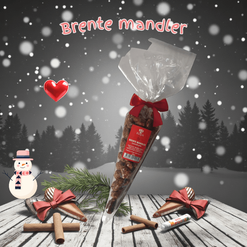 Brente mandler, 100g Dardanos
