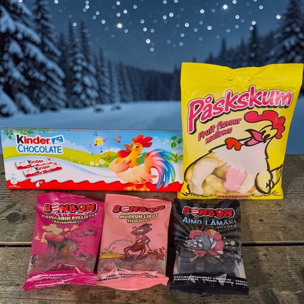 Hovedbilde Påskepakke med Godteri – Kinder Chocolate ...