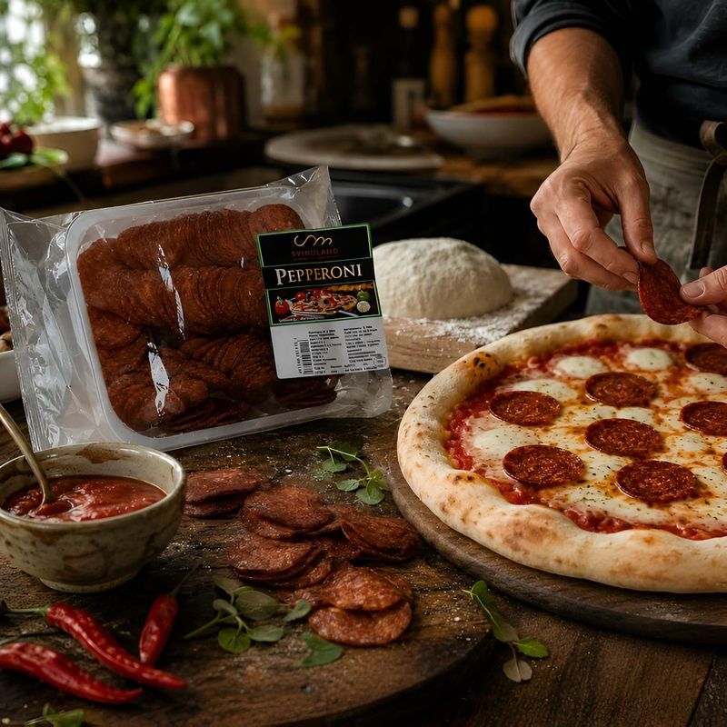 Pepperoni 500g oppskåret