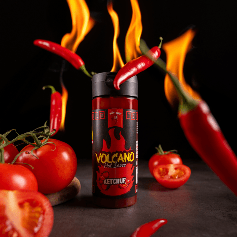 Volcano chiliketchup – 270 ml (22.12.26)