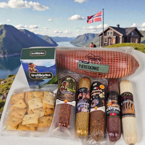 Hovedbilde Tradisjonell Spekematpakke – 1kg Oppdal ...