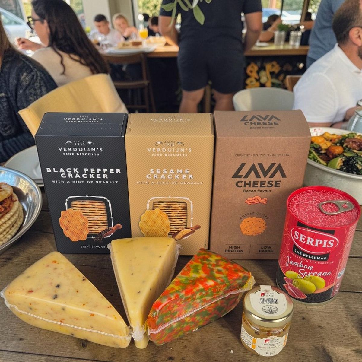 ⚽ 🧀 Eksklusiv Oste- & Tapaspakke – Den Ultimates Smaksopplevelsen!