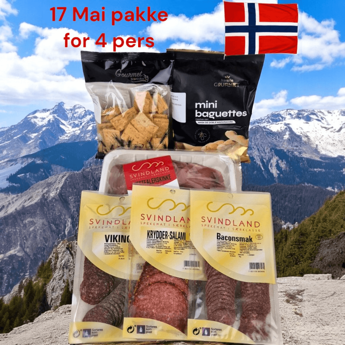 17 Mai pakke 2025 #10 ( for 6-8 pers)