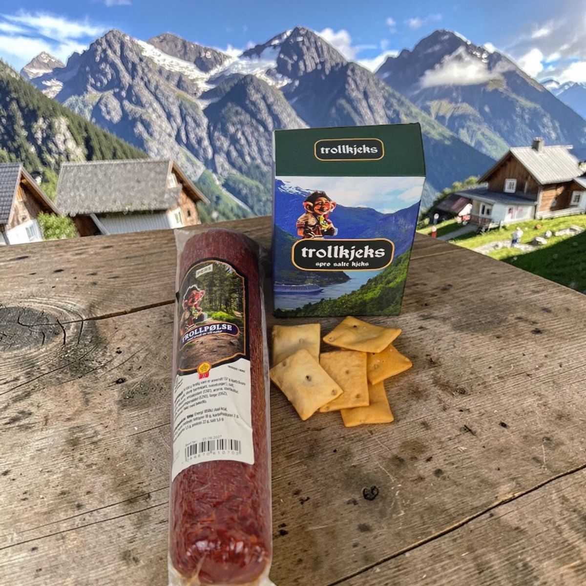 Trollpølse med smak av norsk natur ca550g (NYHET)