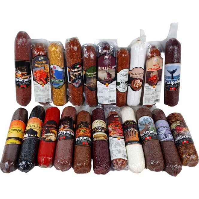 Hovedbilde 6 pack små spekepølser ( Svindland)