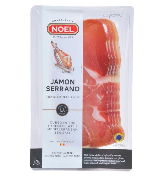 Hovedbilde Serranoskinke skivet 11 mnd TSG 80 g
