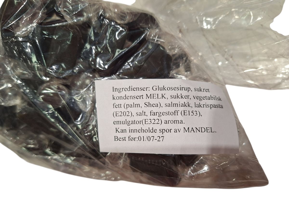 Verdens beste karameller - Salt lakris 400g