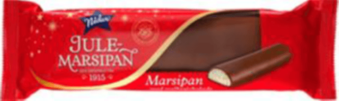 Hovedbilde Nidar Jul Marsipanpølse 38g 