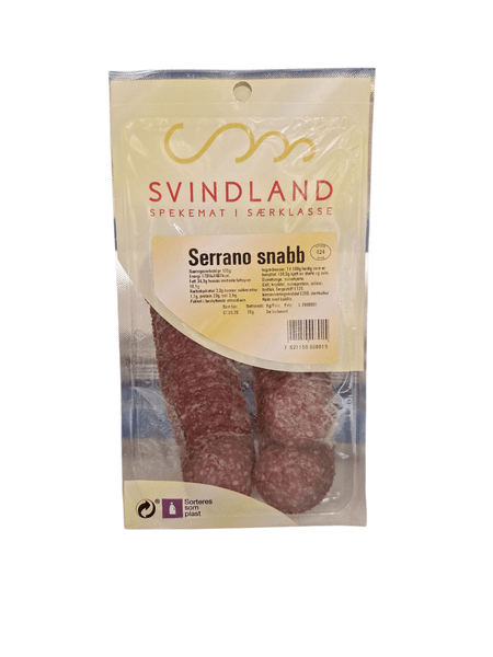 Hovedbilde Serrano Snabb 70g oppskåret