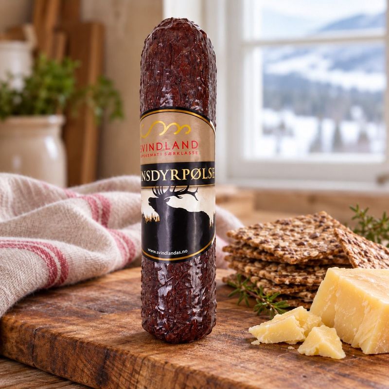 Reinsdyrpølse 200g