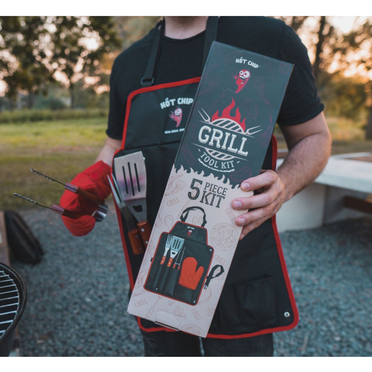 Barbecue Tool Set (Hot-Chip)